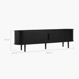 NNEDSZ Tate 200cm TV Unit in Natural