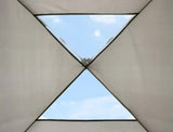 NNEDSZ Sky blue Four-sided tent with Sunshade Awning - Small size (210x210x140cm), delightful and unique for outdoor outings.