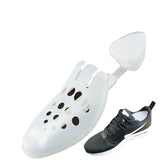 NNEDSZ Adjustable Transparent Shoe Tree Stretcher, Size EUR 40-45 (One Pair)