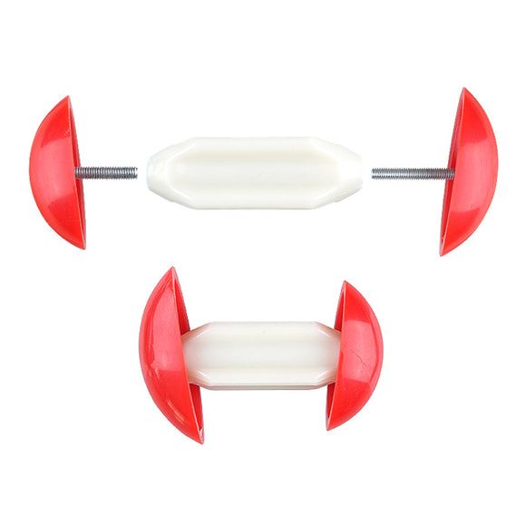 NNEDSZ Adjustable Plastic Shoe Stretcher, Red and White, Universal Size