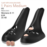 NNEDSZ Medium Black Shoe Stretcher with Cedar Wood Balls, Size EUR 35-40 (Men's US 6.5-9.5, Women's US 8-11)