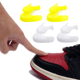 NNEDSZ White Shoe Crease Protector for Men's Shoes, Size EUR 40-46 (US 7-12) 10 Pairs