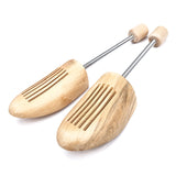 NNEDSZ Small Wooden Spring Shoe Tree Stretcher, Size EUR 35-38  (One pair)