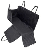NNEDSZ Dog Car Seat Cover, Waterproof Pet Seat Cover for Back Seat with Side Flaps, Non-Slip Durable Scratchproof Dog Hammock for Cars, Trucks and SUVs