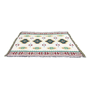 NNEDSZ 2pcs pack set 180*180cm Bohemian Picnic Blanket, Waterproof Camping Blanket, Outdoor Rug for Camping, Picnic, Beach