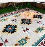NNEDSZ 2pcs pack set 180*130cm Bohemian Picnic Blanket, Waterproof Camping Blanket, Outdoor Rug for Camping, Picnic, Beach