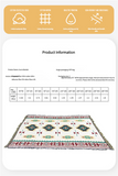 NNEDSZ 2pcs pack set 180*130cm Bohemian Picnic Blanket, Waterproof Camping Blanket, Outdoor Rug for Camping, Picnic, Beach