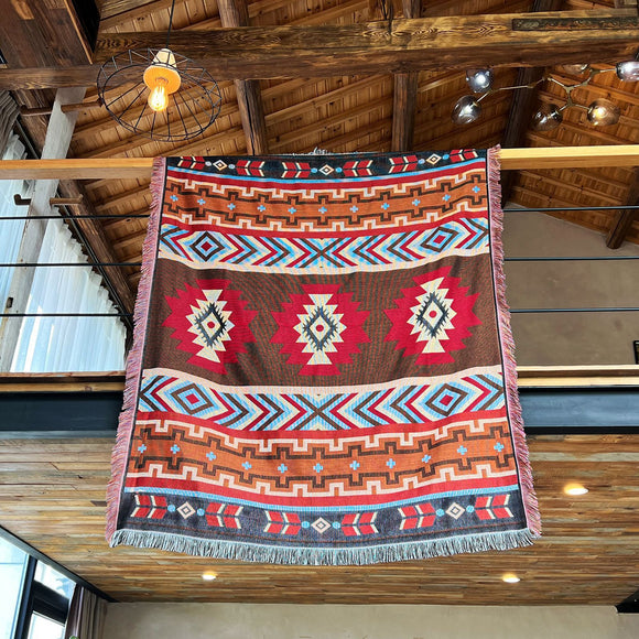 NNEDSZ 2pcs pack set 90*180cm Bohemian Picnic Blanket, Waterproof Camping Blanket, Outdoor Rug for Camping, Picnic, Beach