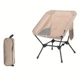 NNEDSZ black and khaki set of portable, comfortable and perfect camping chairs