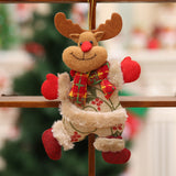 NNEDSZ 12pcs Dancing pendant elk for Christmas tree