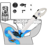 NNEDSZ Powerful Air Drain Blaster Plunger for Toilet, Sink, and Floor Drains