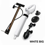 NNEDSZ Powerful Air Drain Blaster Plunger for Toilet, Sink, and Floor Drains