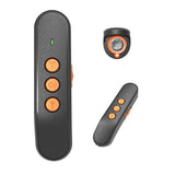 NNEDSZ Compact Ultrasonic Dog Training Remote - Handheld Anti-Bark Device with LED and Adjustable Strap