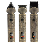 NNEDSZ Vintage Electric Hair Trimmer & Multi-Grooming Kit with Precision Attachments YYT-631