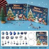 NNEDSZ Christmas Jewelry Advent Calendar - Charm Bracelet Gift Set with Beads and Pendants
