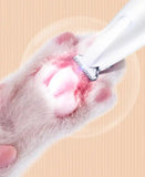 NNEDSZ Waterproof LED Pet Grooming Trimmer | Rechargeable Clippers for Cats and Dogs