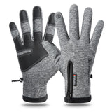 NNEDSZ Touchscreen Winter Gloves|Waterproof, Windproof Thermal Gloves for Men Q9063  XXL size Grey