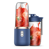 NNEDSZ Portable High-Speed Blender with USB Rechargeable Battery - 2-in-1 Bottle and Cup Design, Compact and Powerful