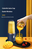 NNEDSZ Portable High-Speed Blender with USB Rechargeable Battery - 2-in-1 Bottle and Cup Design, Compact and Powerful