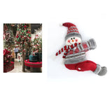 NNEDSZ Snowman Curtain Tieback - Festive Plush Christmas Curtain Holder for Holiday Decor 22*44cm  2 PCS