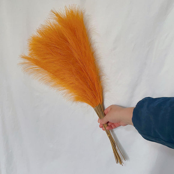 NNEDSZ 20 sticks Gold Pampas Grass Bouquet-21.65