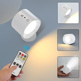 NNEDSZ Touch-Control LED Night Light with 3 Brightness Levels & 3 Color Temperatures - Adjustable Stepless Dimming for Home & Office