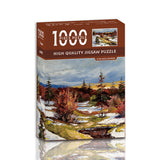 NNEDSZ 1000-Piece High-Quality Jigsaw Puzzle - Snow Mangrove