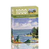 NNEDSZ 1000-Piece High-Quality Jigsaw Puzzle - Sunflower field