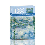 NNEDSZ 1000-Piece High-Quality Jigsaw Puzzle - Water Lilye