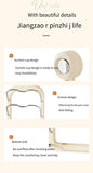NNEDSZ Wall-Mounted Pot Lid Organizer Rack - Kitchen Storage Holder with Adhesive Mount (31.5 x 20.8 x 3.5 cm)
