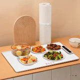 NNEDSZ Electric Food Warmer Heating Plate - Large Surface Buffet Warmer with Adjustable Temperature Control