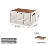 NNEDSZ Collapsible White Outdoor Storage Box | Large Capacity, Foldable to 6cm, Durable Design