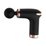 NNEDSZ Classic Black Massage Gun - 6-Speed Deep Tissue Massager with 4 Professional Massage Heads