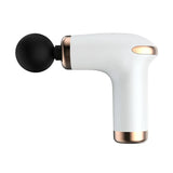 NNEDSZ Classic White Massage Gun - 6-Speed Deep Tissue Massager with 4 Professional Massage Heads