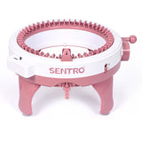 NNEDSZ Sentro Knitting Machine - DIY Loom for Hats, Scarves, and More | 40 Needle Knitter for Kids & Adults