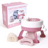 NNEDSZ Sentro Mini Knitting Machine - 22 Needle DIY Craft Loom for Hats, Scarves & Accessories