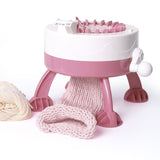 NNEDSZ Sentro Mini Knitting Machine - 22 Needle DIY Craft Loom for Hats, Scarves & Accessories