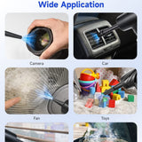 NNEDSZ Electric Air Duster for Cleaning Computers, Keyboards, Car Interiors - Wireless and Portable Blower