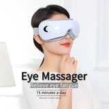 NNEDSZ Eye Massager with Vibration and Heat Compression - Air Pressure Eye Therapy Device for Relaxation and Eye Care