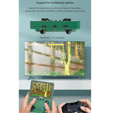 NNEDSZ X6 Black Handheld Gaming Console - 3.5-Inch HD Screen, Dual Joysticks, Multi-Emulator Support, 32GB Storage