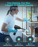 NNEDSZ Electric Air Duster for Cleaning Computers, Keyboards, Car Interiors - Wireless and Portable Blower