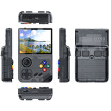 NNEDSZ 64G Purple MPOWN M19 Handheld Gaming Console - Retro Arcade & PSP Emulator, 3.5-Inch HD Screen, TV Connectivity, Portable 3D Gaming Device