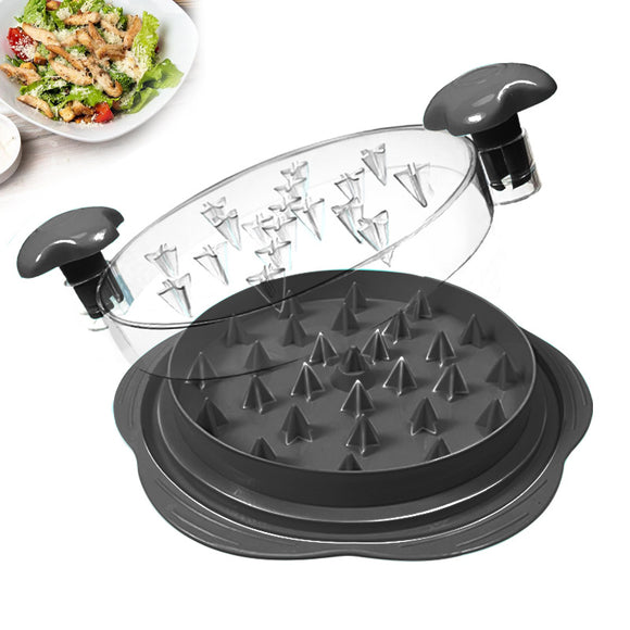 NNEDSZ 2pcs Black New Chicken Shredder - Effortless Chicken Breast Shredding Tool for Meal Prep and Baby Food**