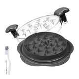 NNEDSZ 2pcs Black New Chicken Shredder - Effortless Chicken Breast Shredding Tool for Meal Prep and Baby Food**