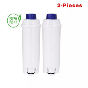 NNEDSZ 2pcs pack DeLonghi DLSC002 Carbon Filter – Replacement Water Filter for DeLonghi Coffee Machines, Active Carbon Purification
