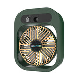 NNEDSZ Blue color USB 2-in-1 Misting Fan & Humidifier – Portable Cooling and Humidifying Solution