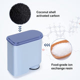NNEDSZ 2pcs pack Philips Coffee Machine Filter Compatible CA6903 Activated Carbon Water Purifier, High-Quality Coffee Filter Cartridge for Improved Water Quality