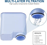 NNEDSZ 2pcs pack Philips Coffee Machine Filter Compatible CA6903 Activated Carbon Water Purifier, High-Quality Coffee Filter Cartridge for Improved Water Quality