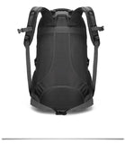 NNEDSZ Large 60L Black Waterproof Hiking Backpack for Travel, Camping, and Outdoor Adventures - Durable and Lightweight