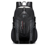 NNEDSZ Black Lightweight Hiking Backpack - Waterproof Outdoor Travel & Camping Bag with Multi-Compartment Design